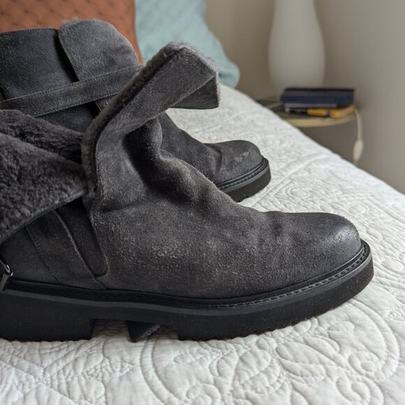 Vince Shearling Boots size 6 NWOT - Picture 12 of 12